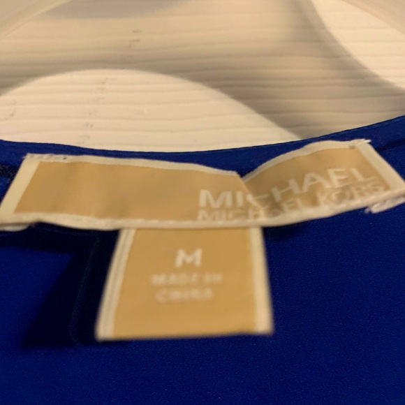 Michael Kors blue blouse